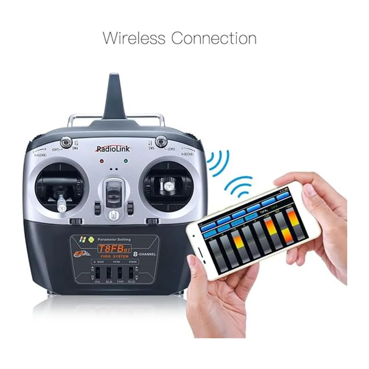 Radiolink T8FB Transmisor y receptor remoto R8EF de 24_3