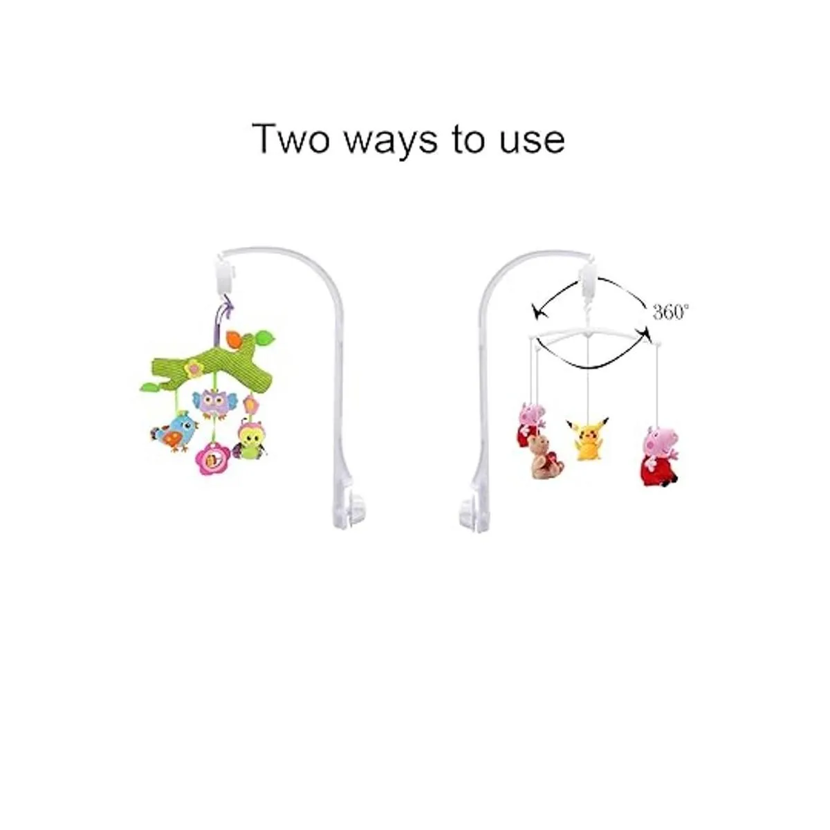 Caja de música móvil de 26 pulgadas de color blanco para_5