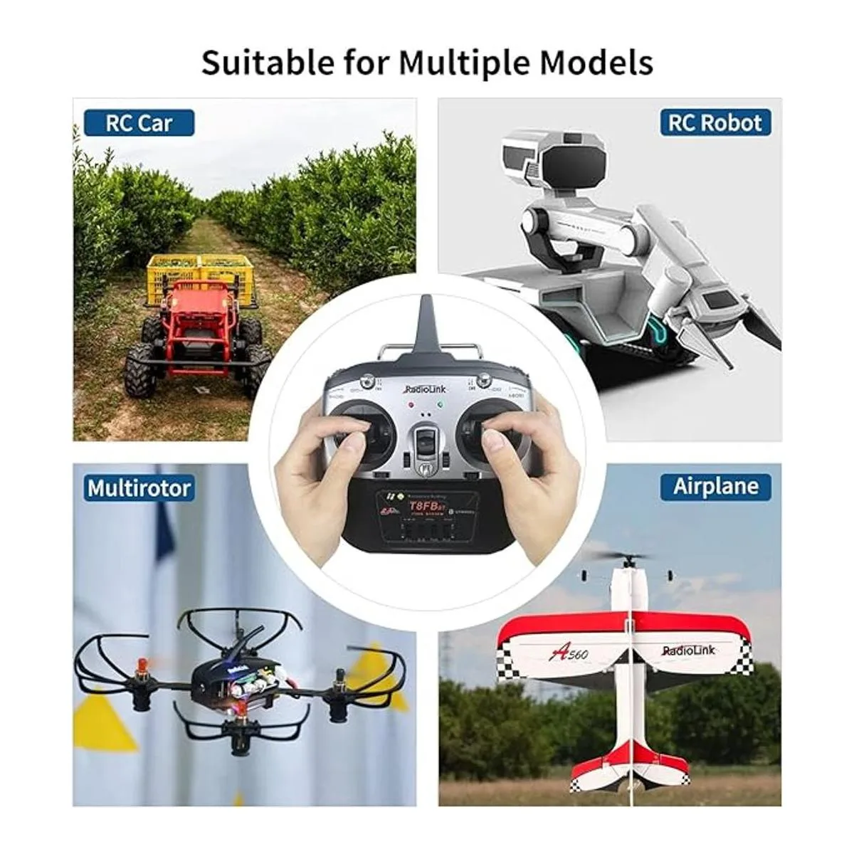 Radiolink T8FB Transmisor y receptor remoto R8EF de 24_6