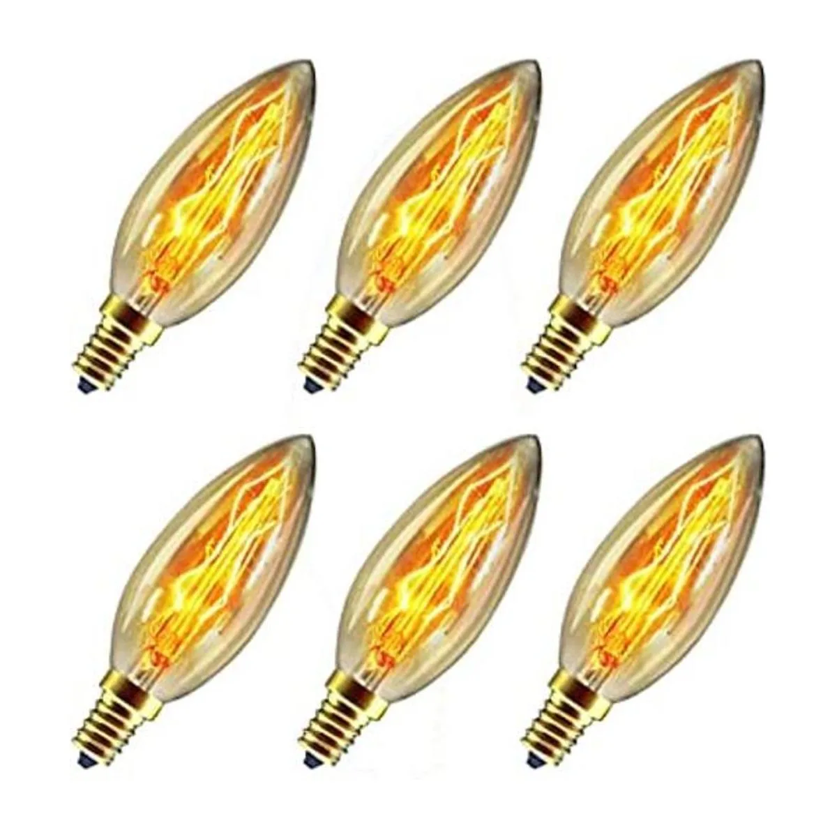 CTKcom Bombillas Edison de 40 W casquillo E14 6_1