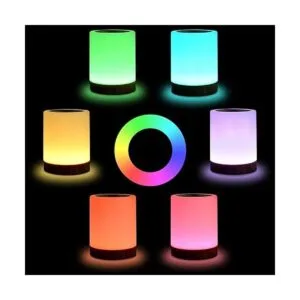 Luz nocturna lámpara táctil UNIFUN para dormitorios sala_3