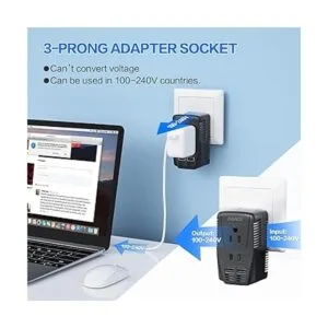 DoAce C11 Convertidor de voltaje de viaje de 2000 W para_3