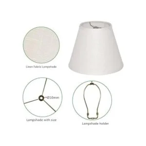 TOOTOO STAR Barril Pantalla pequeña blanca para lámparas_4