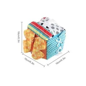 KAKIBLIN Juguete de aprendizaje de actividad cúbica con_5