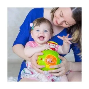 Jungle Animal Roll Learn Fun Baby Activity Ball. Centro_5