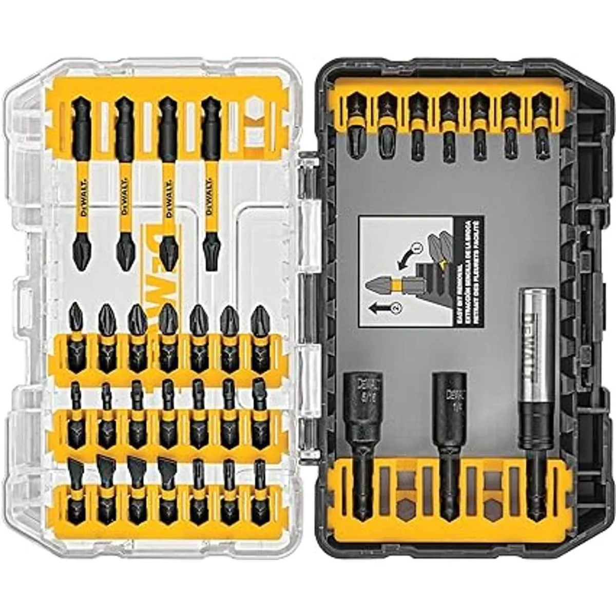 DEWALT Juego de brocas de impacto 35 piezas DWA2NGFT35IR_1