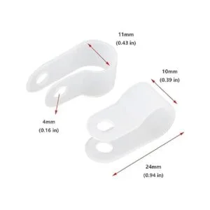 Antrader RType Pinzas de nailon para cables de 38_2