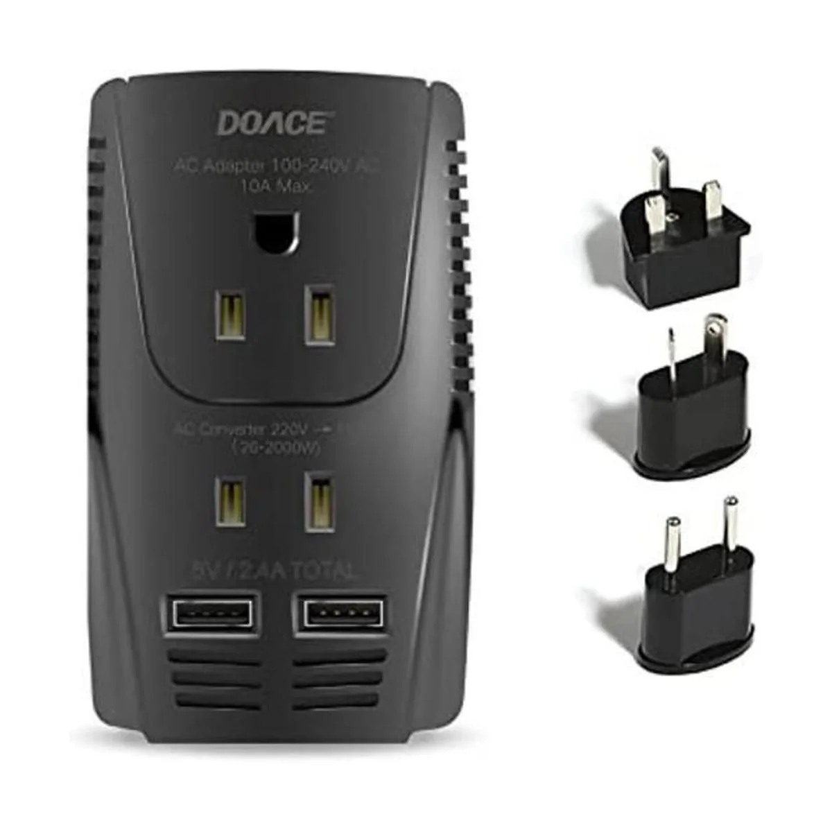 DoAce C11 Convertidor de voltaje de viaje de 2000 W para_1