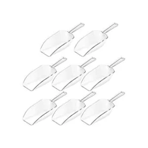 Cucharas de cocina multiusos transparentes de plástico_1