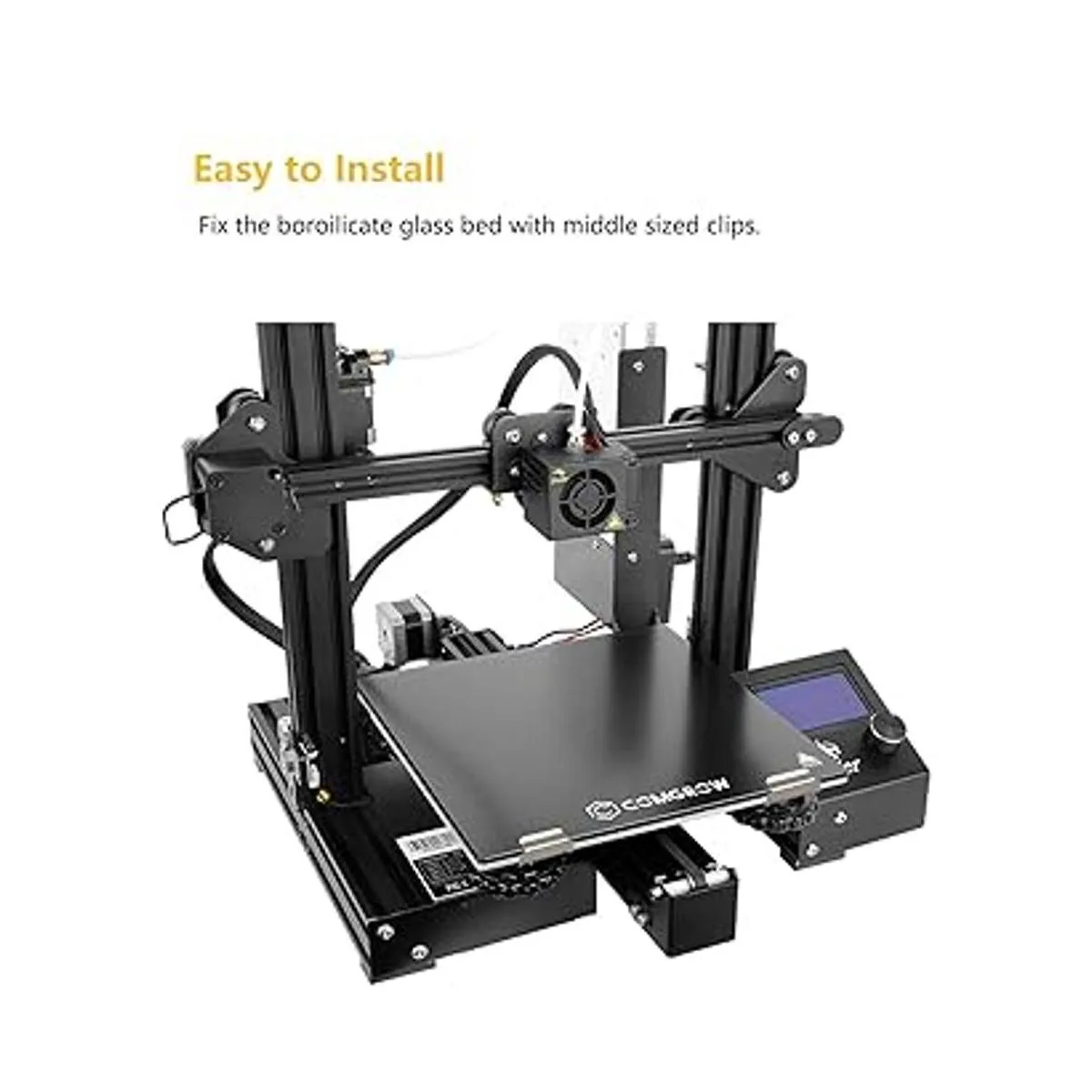 2 placas de vidrio templado mejoradas con clips de cama_4