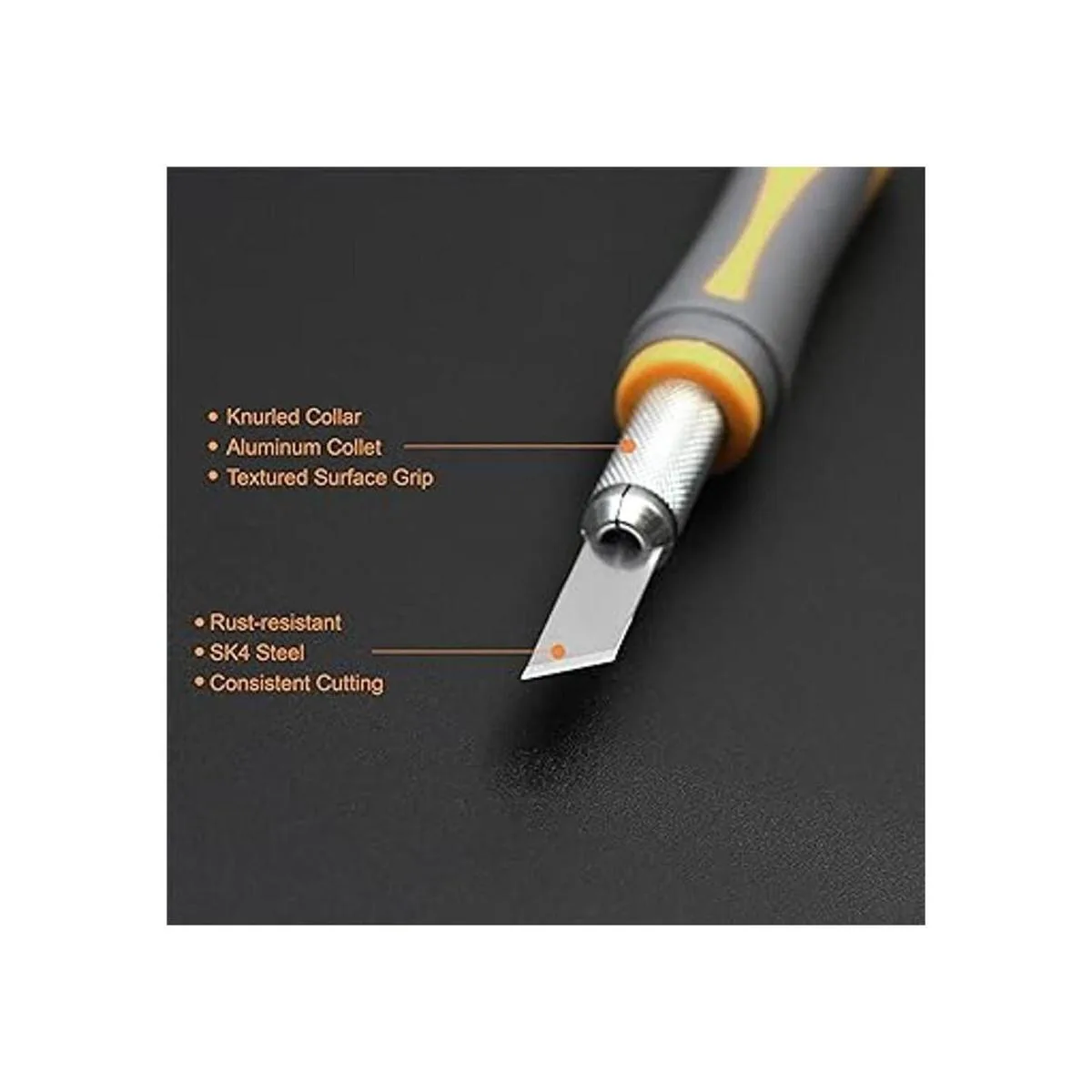 MulWark Juego de cuchillos de precisión de 16 piezas_2