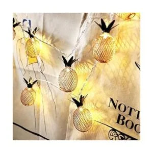 BIMEE Guirnalda de luces solares de piña de 15 pies 20_5