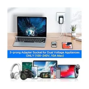 DoAce C11 Convertidor de voltaje de viaje de 2000 W para_5