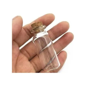 Mini tarros de vidrio con tapas de corcho 0.3 fl oz arte_3
