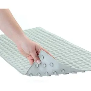 SlipX Solutions La alfombrilla de baño de seguridad Gray_5