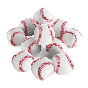 Mini pelotas de béisbol suaves paquete de 24 a granel_1