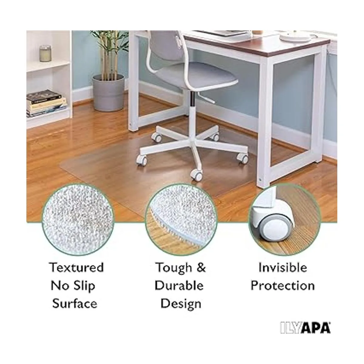 Ilyapa Tapete transparente para silla de oficina_3