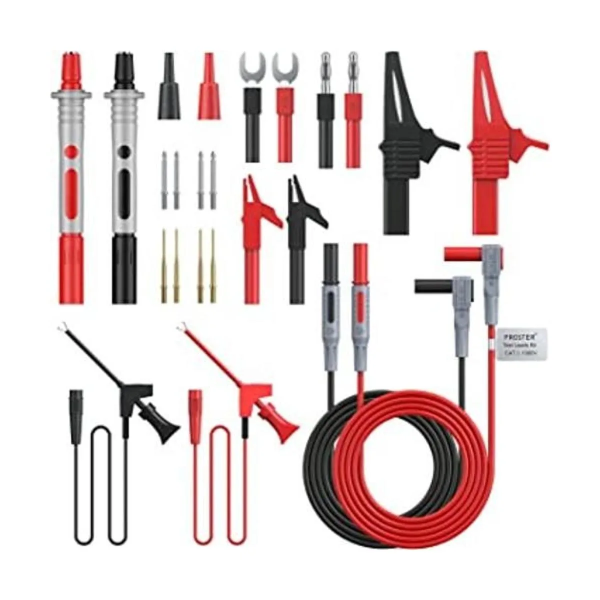 Plomo de prueba de multímetro 24 unidades Proster_1