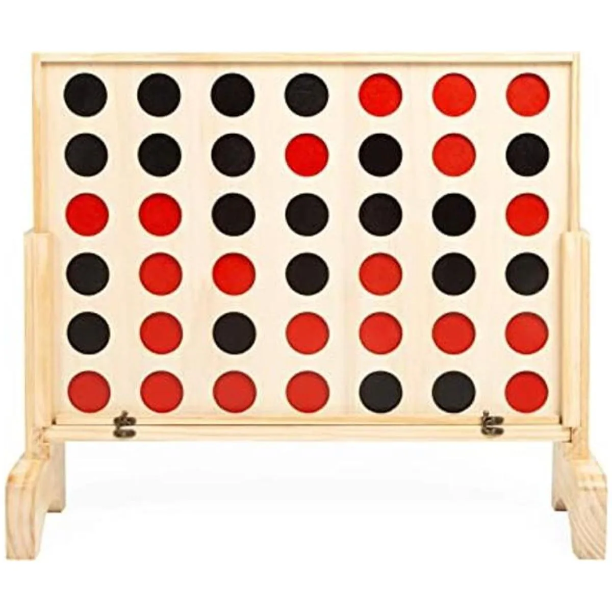 Play Platoon Juego gigante de madera 4 en una fila Drop_1