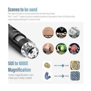 Skybasic Microscopio digital inalámbrico microscopios de_6
