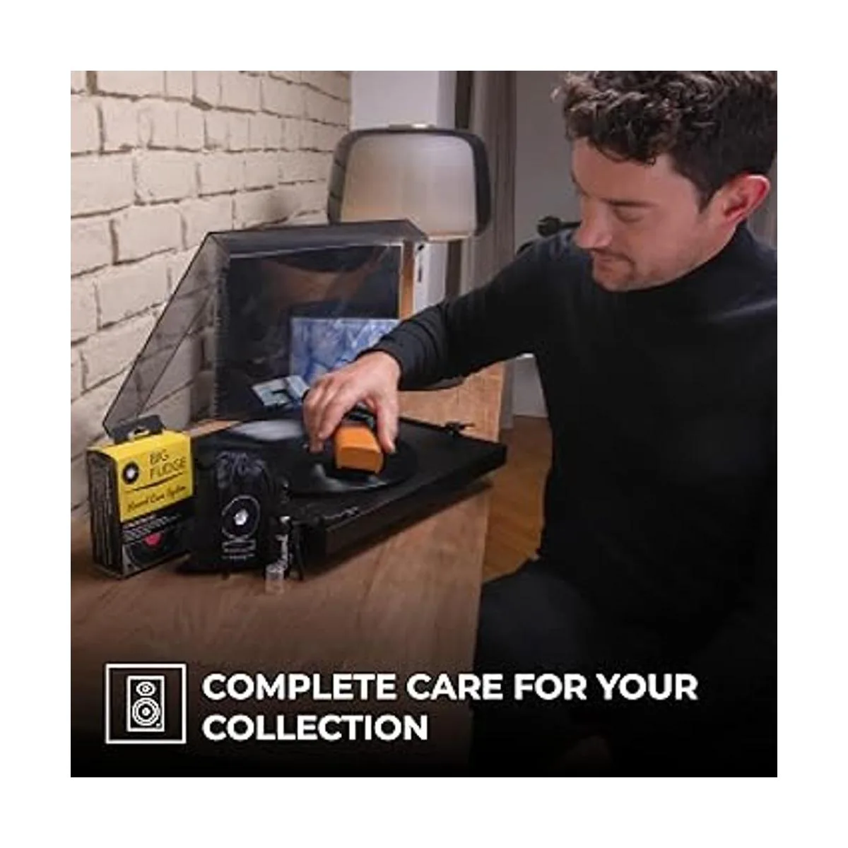 Big Fudge Kit completo de limpieza de discos de vinilo 4_5