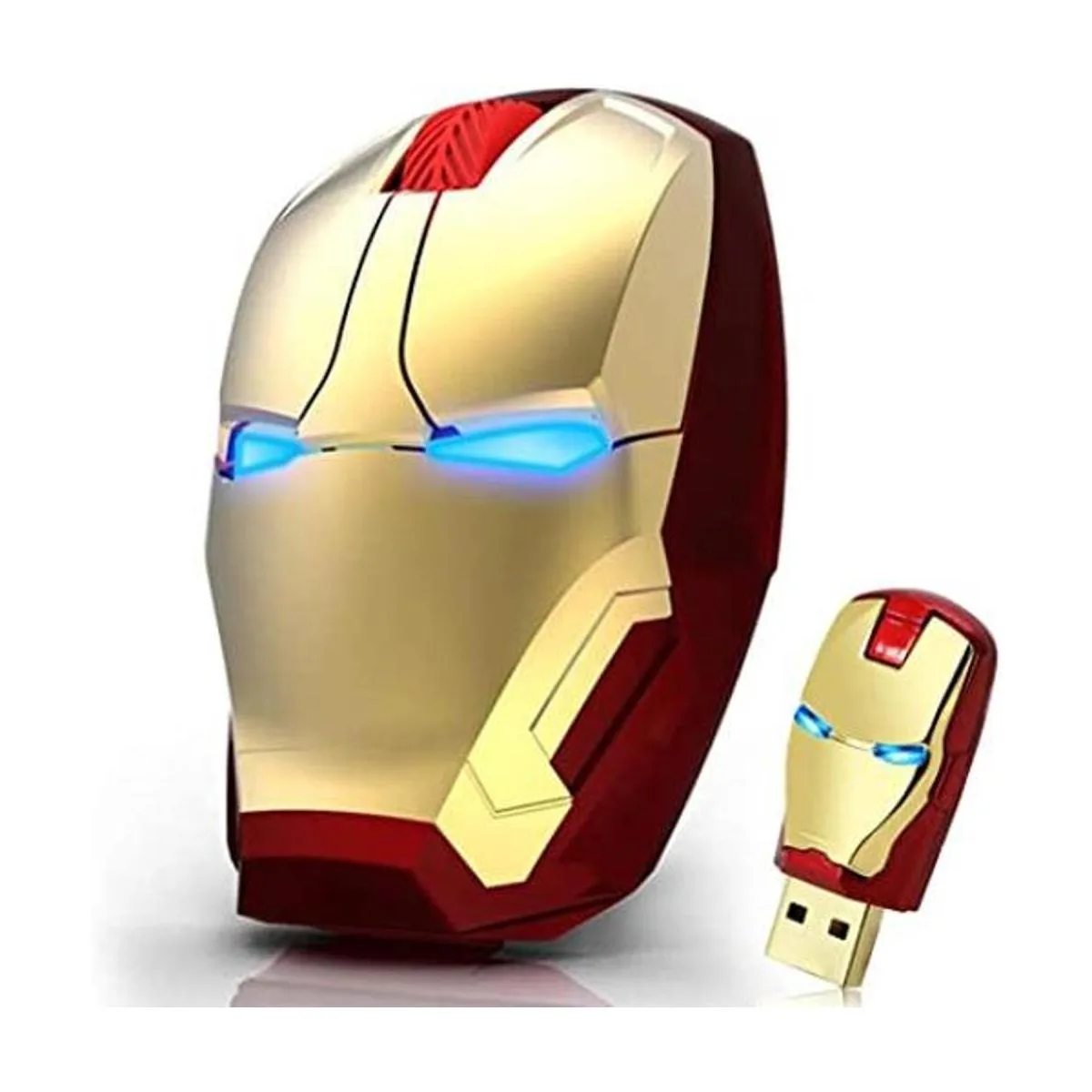 Ratón inalámbrico Cool 2.4G portátil juego óptico ratones_1