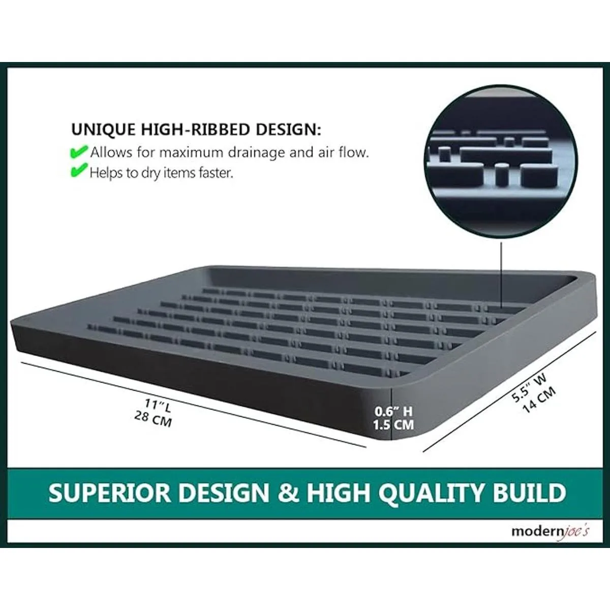 Organizador de fregadero de silicona para cocina y baño_6