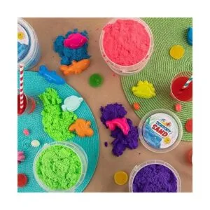 Sensory Sand Paquete de arena con moldes de mar para_3