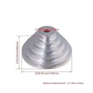 Mxfans Bore Outter Dia 54150mm 5 Step A Type VBelt Pagoda_4