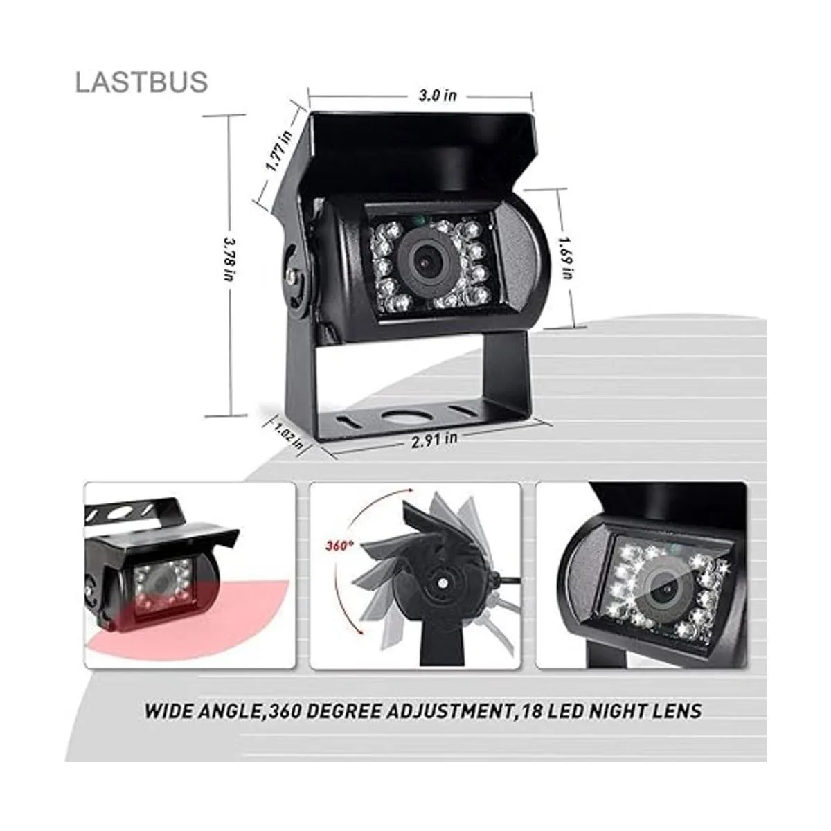 Cámara de respaldo cámara de marcha atrás cámara de_7