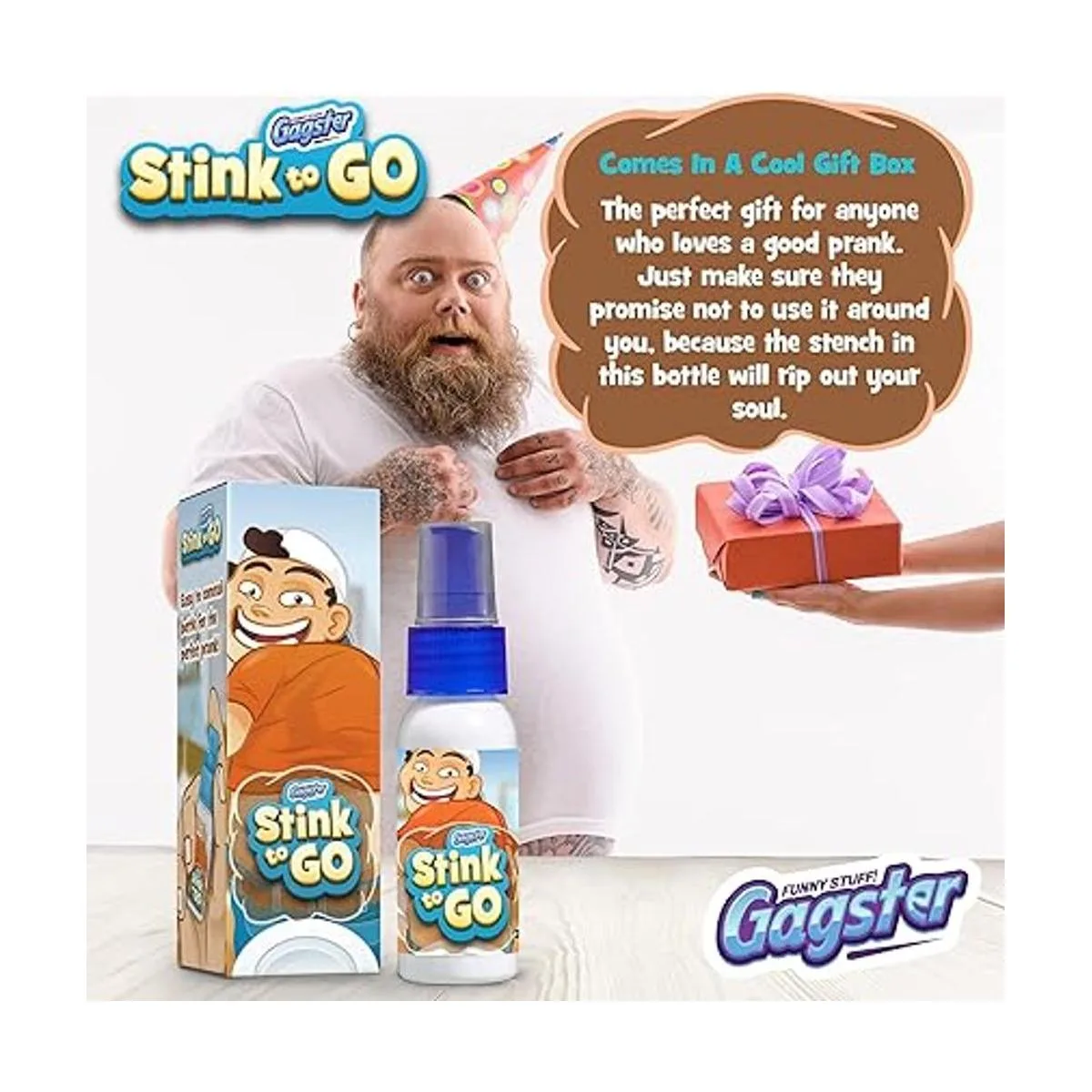 Gagster Spray de olor extrafuerte Líquido divertido de_6