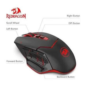 Redragon M6901 Mouse inalámbrico para juegos con cambio de_3