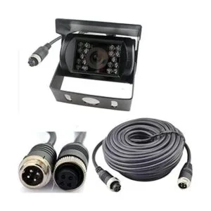 Cámara de visión nocturna CCD de 4 pines con 18 LED IR de_1