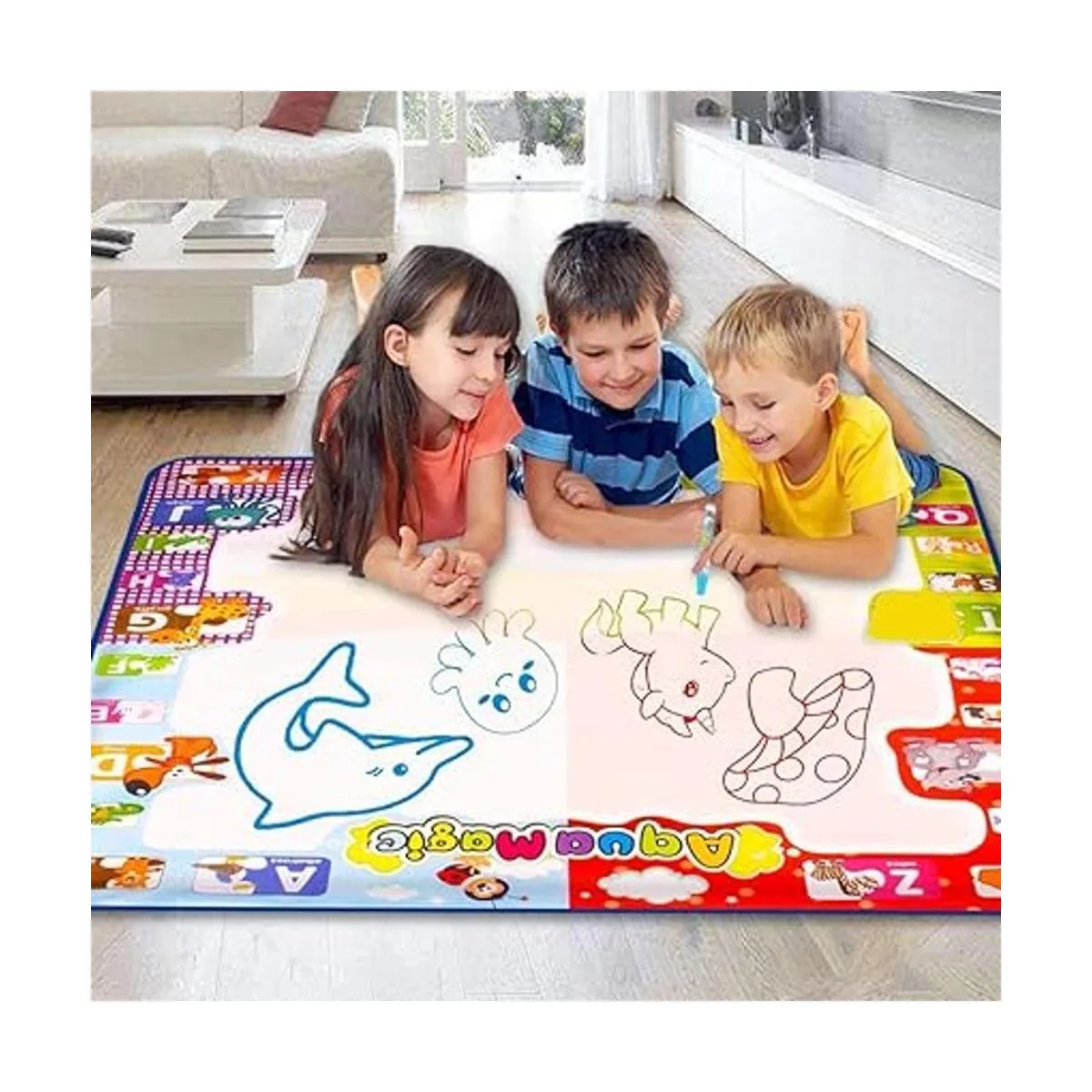 Kizzyea Alfombrilla para dibujo de agua juguetes para_4