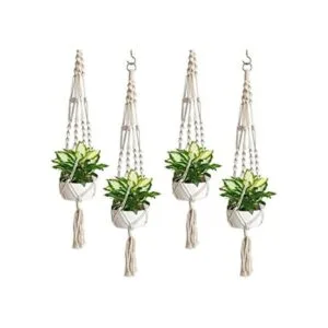 Sorbus Percha para plantas de macramé 4 unidades para_1