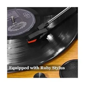 Popsky Reproductor de discos de vinilo Bluetooth de 3_6