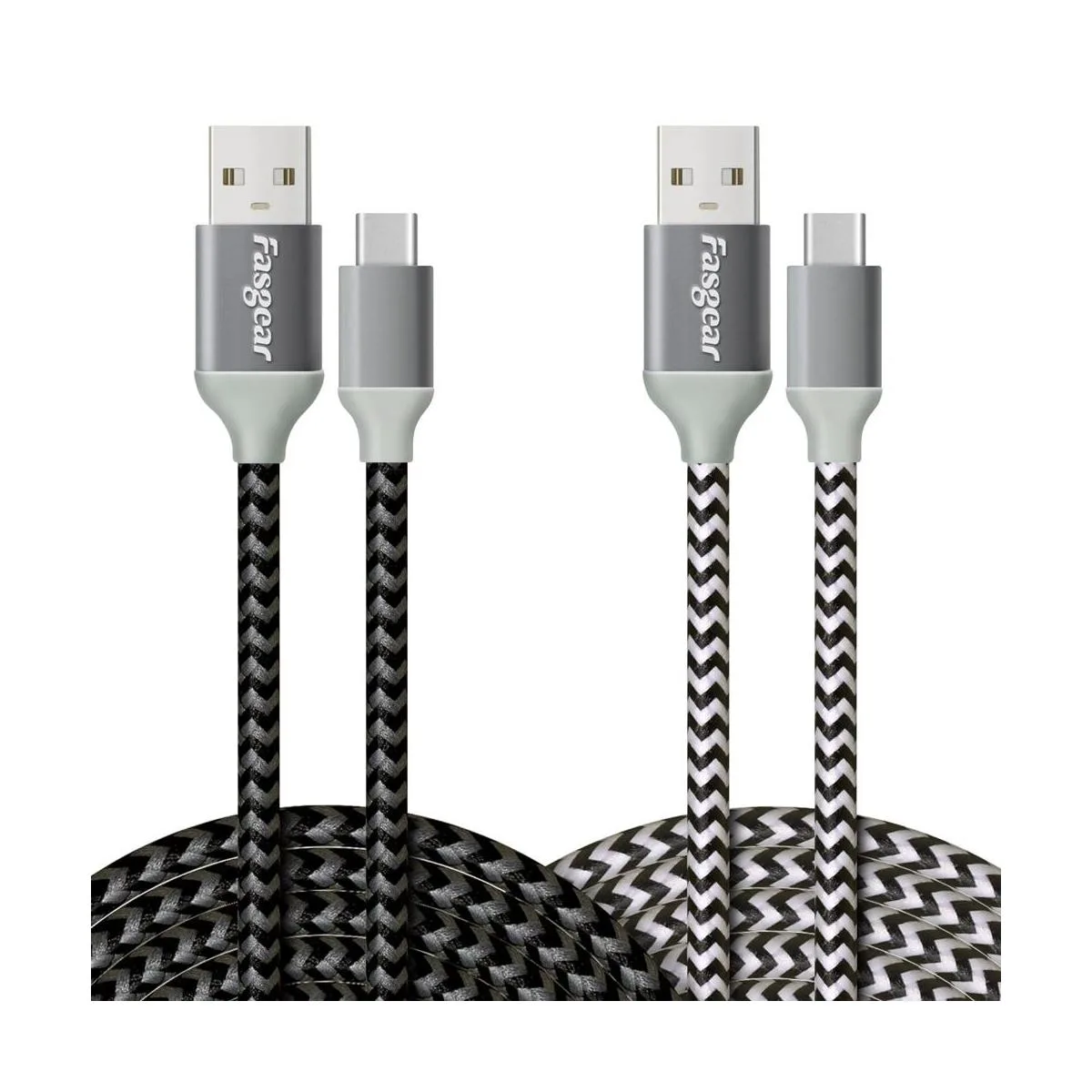 Cables USB C a USB A de 10 pies paquete de 2 cables de_1