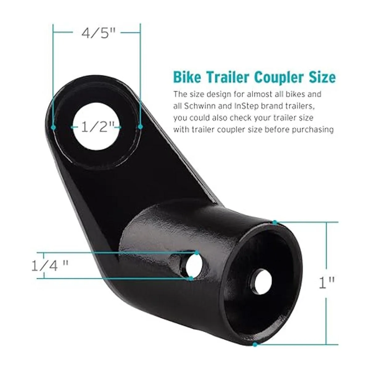 Titanker Juego de 2 codos en ángulo para remolque de_3