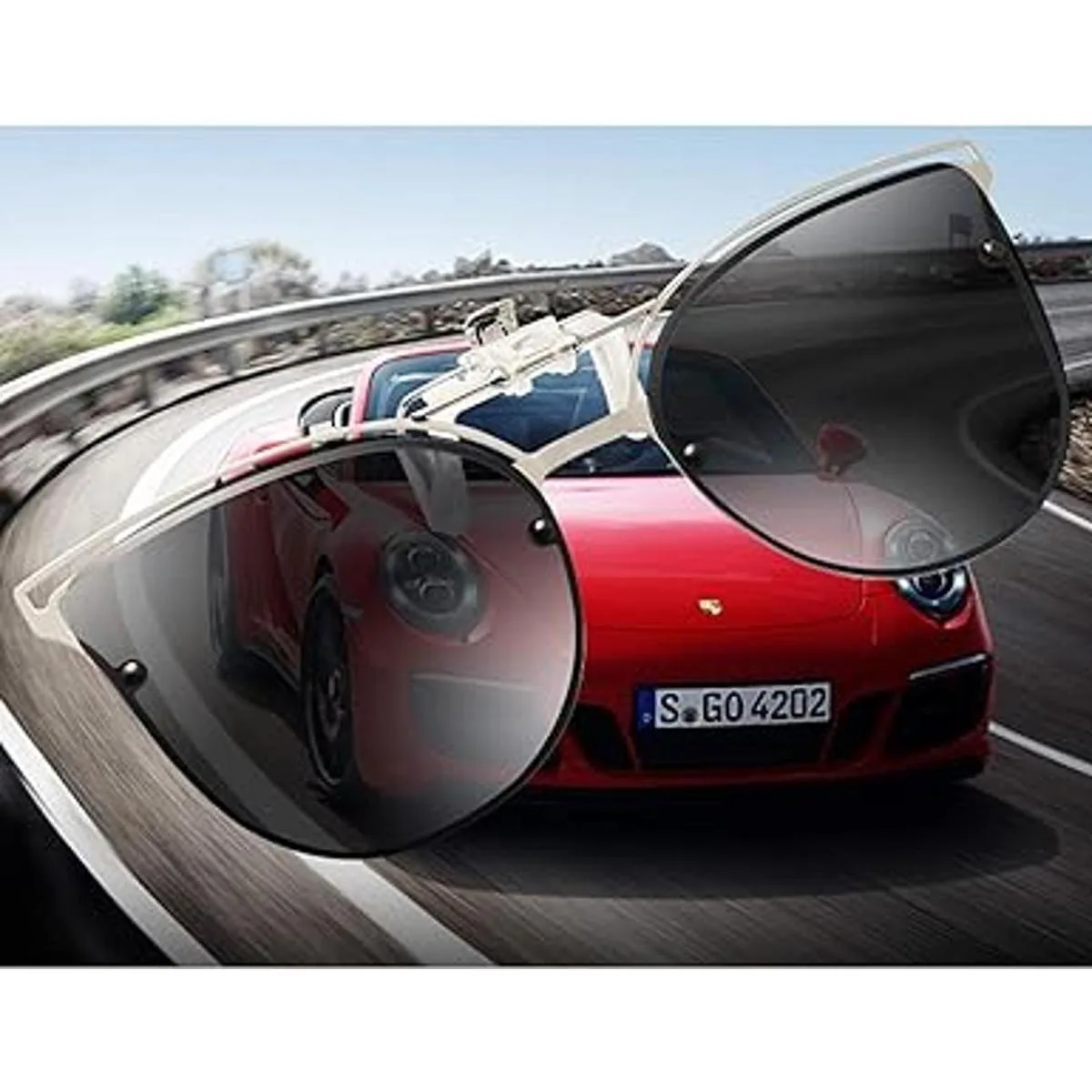 Gafas de sol polarizadas unisex antirreflejos con clip_7