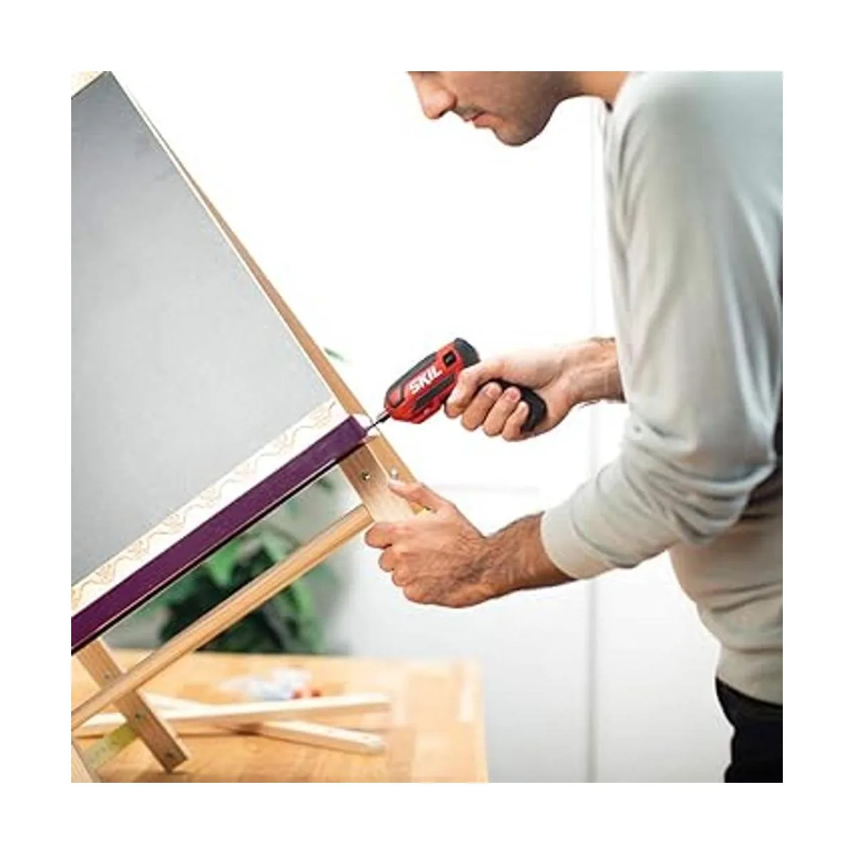 SKIL Destornillador inalámbrico recargable de 4 V que_6