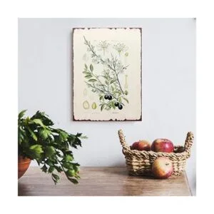 Barnyard Designs Arte de pared con estampado de árbol de_3