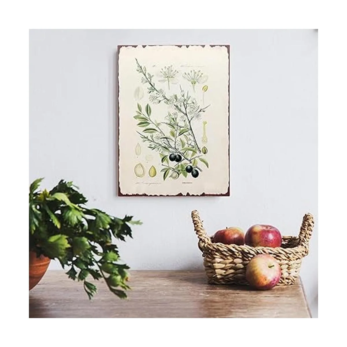 Barnyard Designs Arte de pared con estampado de árbol de_3