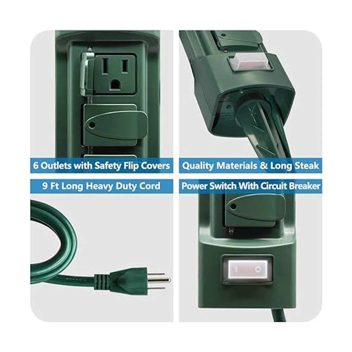 K KASONIC Kasonic Estaca de alimentación para exteriores_3