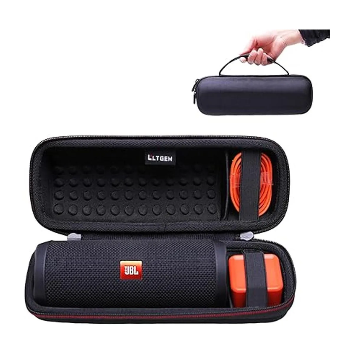 LTGEM Funda de transporte rígida para JBL Flip 4 y Sonos_2