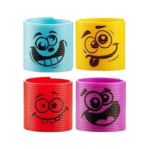 Mega paquete de 50 resortes helicoidales para niños caras_3