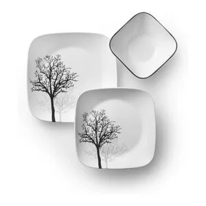 Corelle Vajilla Sombras de madera_2