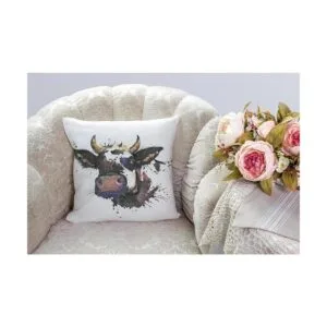 HGOD DESIGNS Funda de almohada de vaca almohada_2