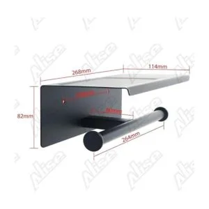 Alise GYT880B SUS304 Soporte de papel higiénico doble con_7