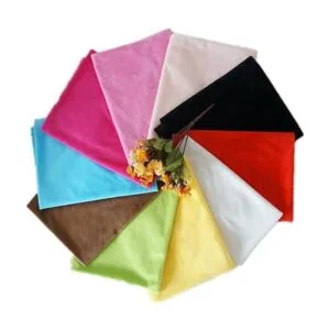 RayLineDo 10 piezas de tela de terciopelo de punto de_3