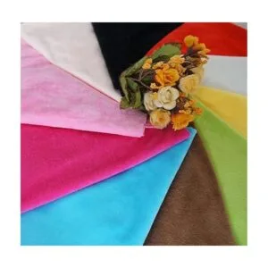 RayLineDo 10 piezas de tela de terciopelo de punto de_5